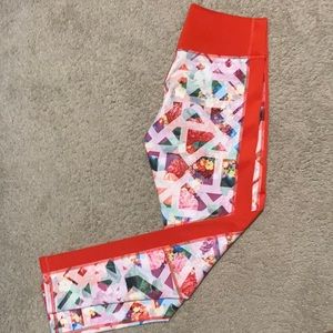 Like new Adidas happy blooms leggings